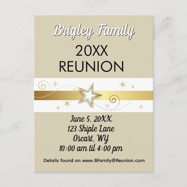 Bra val! Julkort för familjeåterträff Vykort (Framsida)