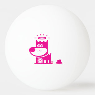 BRA VALPPingPong boll. SHH… HÄNDER DEN magenta Pingisboll