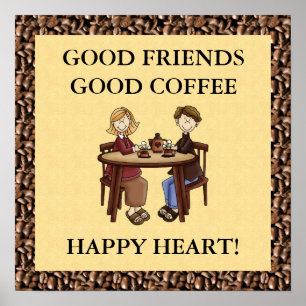 Bra vänaffisch poster