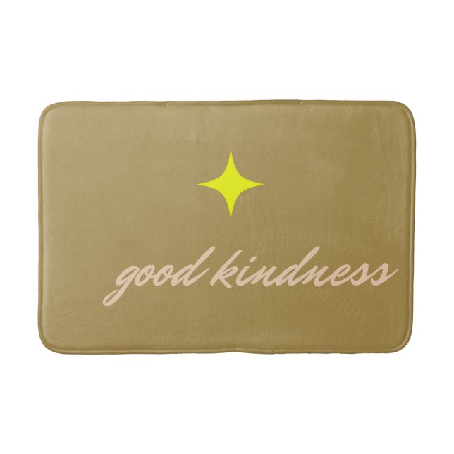 bra vänlighet badmat badrumsmatta (Framsidan)