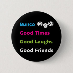 bra vänner #2 för bunco knapp