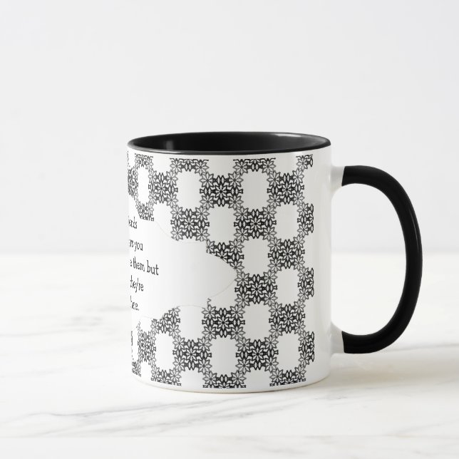 Bra vänner är som stjärnor Anpassningsbar Offert Mugg (Höger)