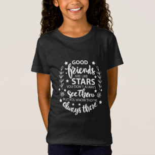 Bra vänner är som stjärnor t shirt