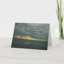 Bra vänner har svårt att hitta ett hälsningskort