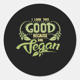 Bra Vegan Runt Klistermärke