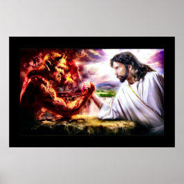 Bra Versus Evil - Armageddon Arm Wrestling Poster