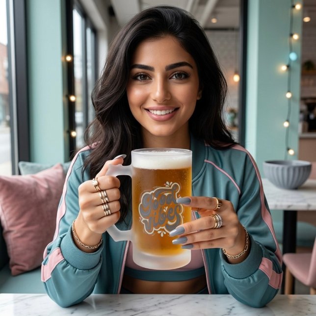 Bra Vibbar Frostat Ölglas (Skapare uppladdad)