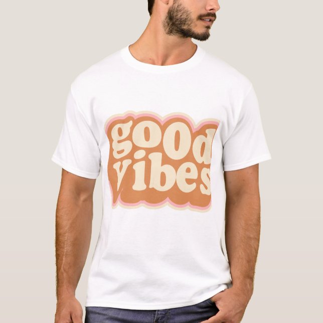 Bra Vibbar Retro. T Shirt (Framsida)