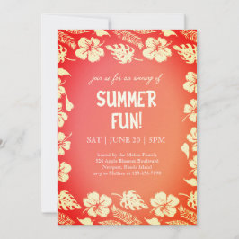 Bra Vibbar & Solsken Sommarfest Inbjudningar