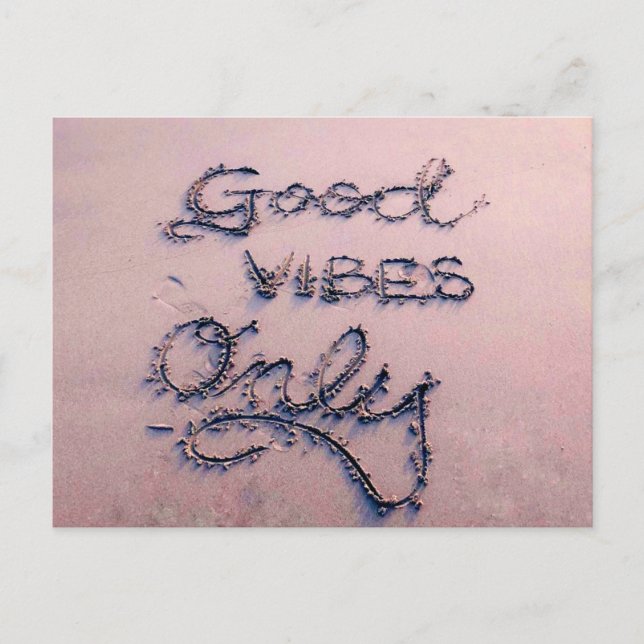 Bra Vibes Endast fack och band Vykort (Framsida)