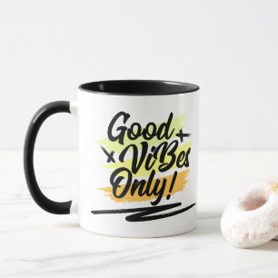 Bra Vibes Endast färglös kaffe Mugg