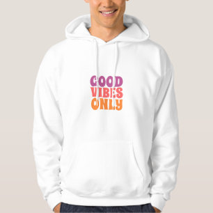 Bra Vibes Endast minimalistisk Hoodie