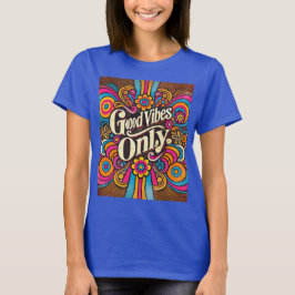 Bra Vibes Endast Retro Groovy T Shirt