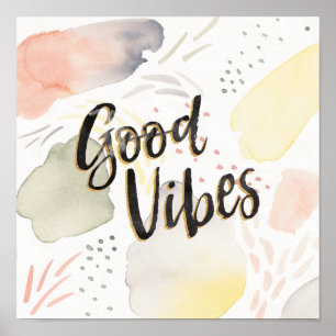 Bra Vibes för ängbris III Poster
