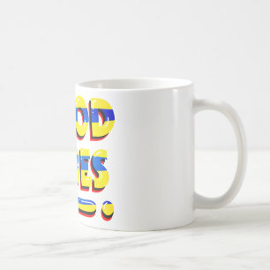Bra vibes, inspiration, text kaffemugg