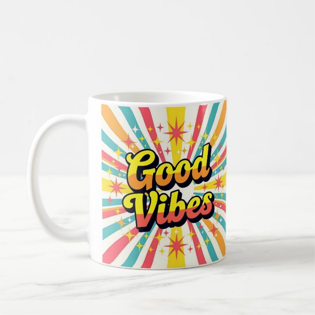 "Bra vibes!" Kaffemugg (Vänster)