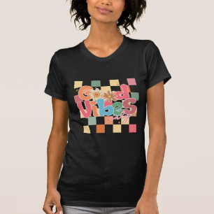 Bra Vibes-motivering, positiv, vänlighet T Shirt