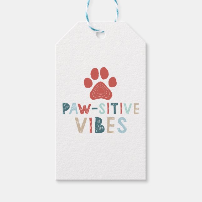 Bra Vibes Positive Energy Tass-sitive Vibes Funny Presentetikett (Framsidan)