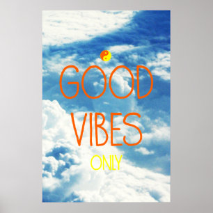 Bra Vibes, Positive poster, tshirt, kanvastryck Poster