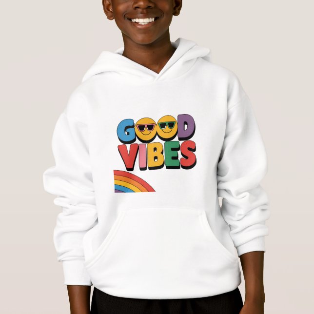 Bra Vibes: Rainbow Edition T Shirt (Framsida)