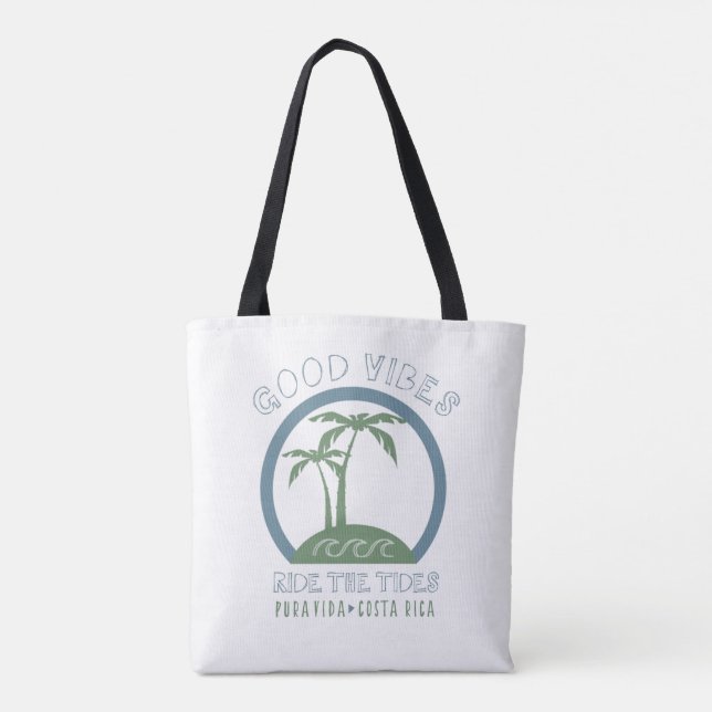 Bra Vibes Ride Tides Costa Rica Tygkasse (Baksida)