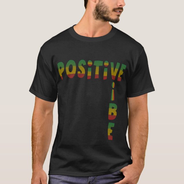 Bra vibrationer t-shirt (Framsida)