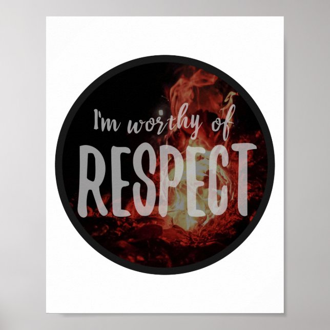 bra viftar med självacceptans för kärlek själv poster (Framsidan)