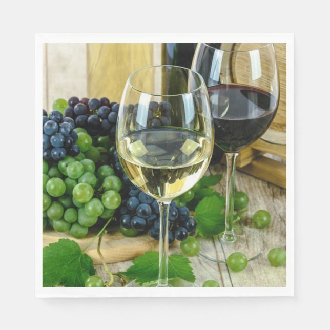 Bra Vin, Åldras till Perfektion Pappersservett (Framsidan)