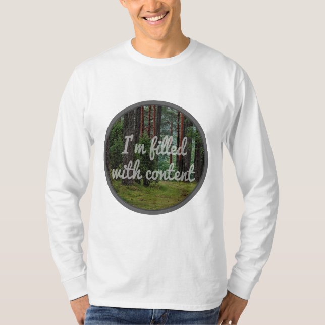 bra visar citat om liv för inspiration t shirt (Framsida)