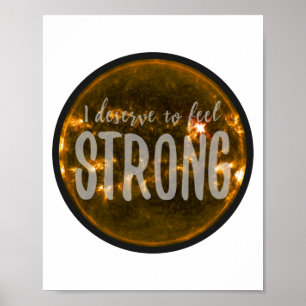 bra visar motivation för självacceptans poster
