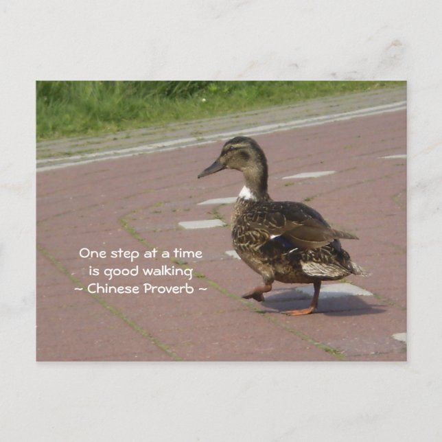 Bra Walking Vykort (Framsida)