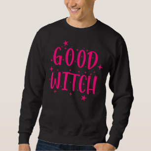 Bra Witch Halloween Lång Ärmad Tröja