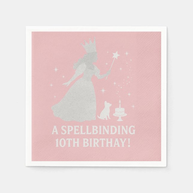 Bra Witch Party Napkins Pappersservett (Framsidan)