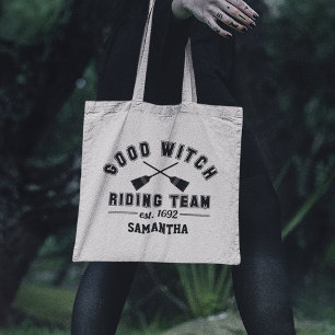 Bra Witch Riding Team Halloween Bus eller godis Tygkasse