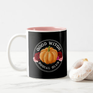Bra Witch Social Klubb Halloween Två-Tonad Mugg