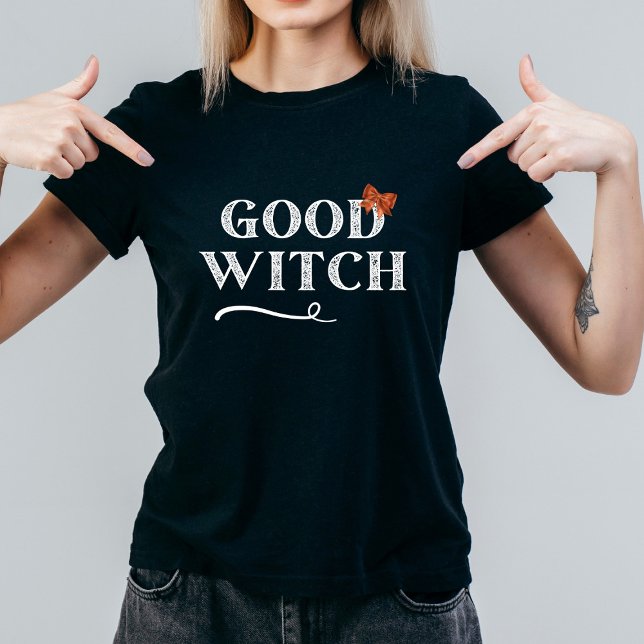 Bra Witch - söt orange - svart T-Shirt (Skapare uppladdad)