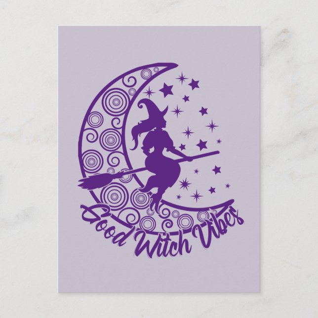 Bra Witch Vibes Vykort (Framsida)