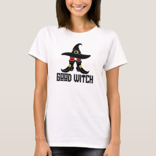 Bra Witch Women's Halloween T-Shirt