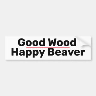 Bra Wood Bildekal