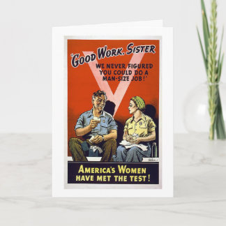 Bra Work Sister Kort