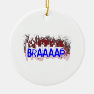 Braaaap Julgransprydnad Keramik