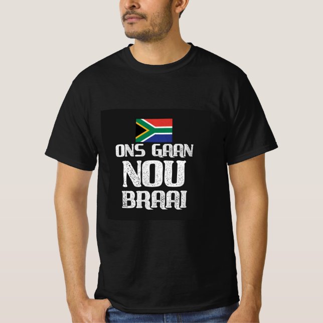 Braai/BBQ-tshirt T Shirt (Framsida)