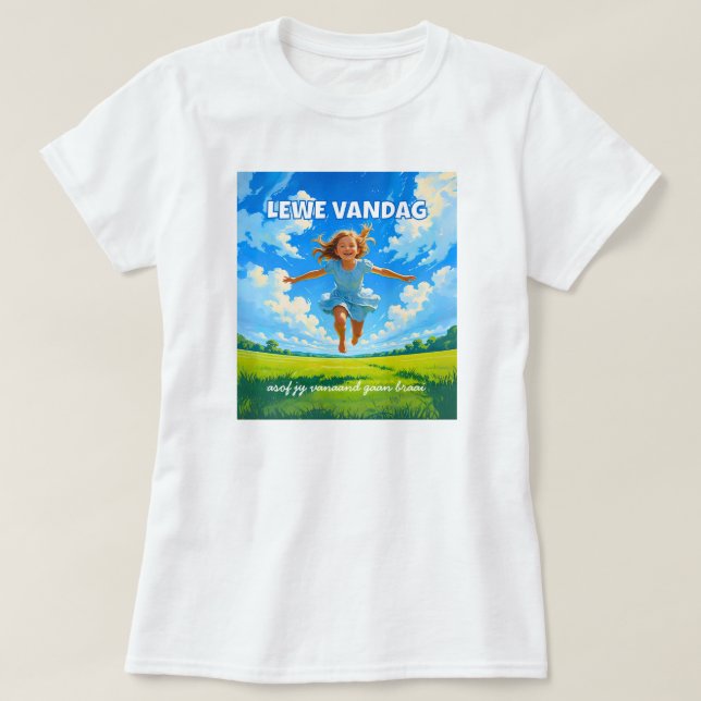 BRAAI Meme Afrikaans Saffa Expat Afrikaanse Humor T Shirt (Design framsida)