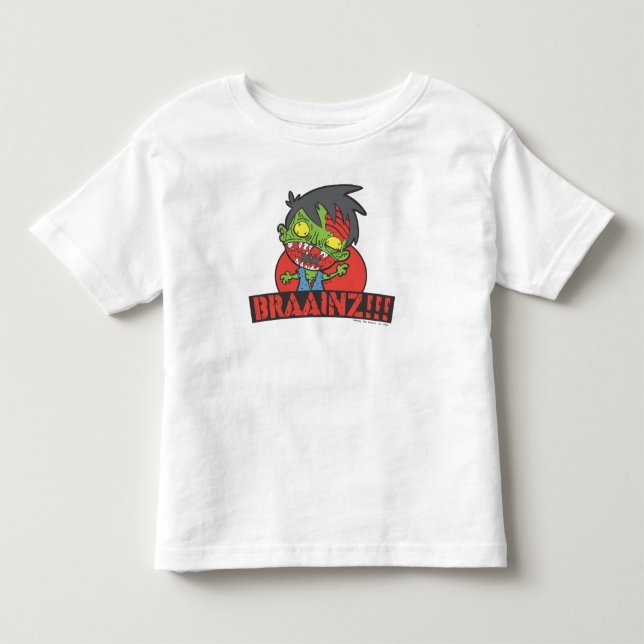 BRAAINZ!!! (Småbarnformat) Tröja (Framsida)