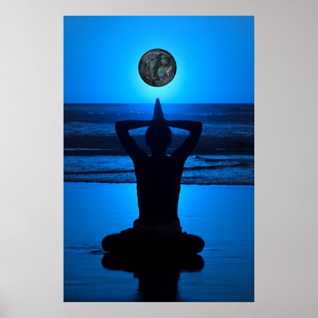 Bräande för jorden poster (Framsidan)