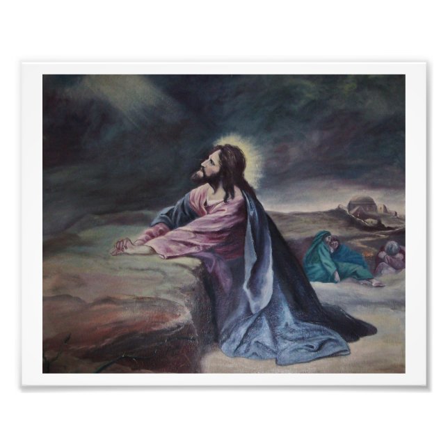 Bräande i Garden Fototryck (Framsidan)