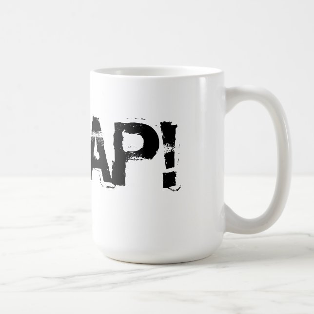 BRAAP! - AnpassadeMotocrossmugg Kaffemugg (Höger)