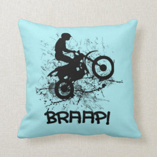 Braap Motocross Dirt Bikers Kudde