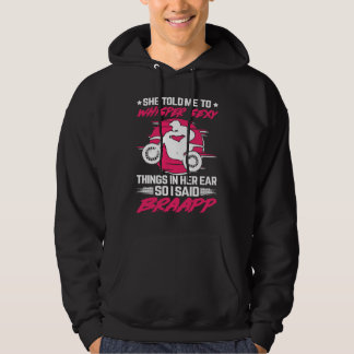 Braapp dirt cyklist motorcykel motocross 2-takt di hoodie