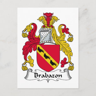 Brabazon Family Crest Vykort